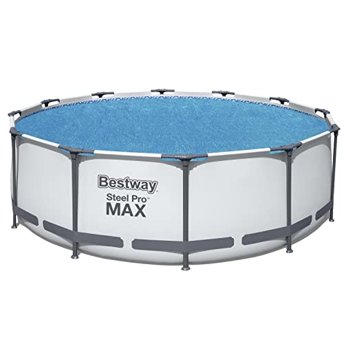 Bestway Flowclear™ Solarabdeckplane, Ø 356 cm, für runde 366 cm und 396 cm Aufstellpools , blau von Bestway