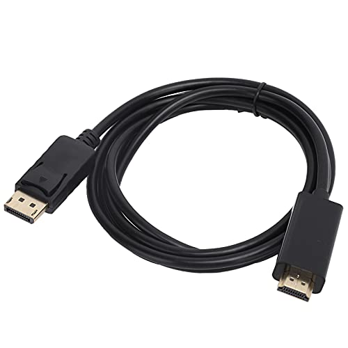 Bewinner DisplayPort-zu-Kabel 5,9 Fuß, DP-zu-Kabel, Unterstützt 1080P 60Hz DisplayPort-zu-Stecker-zu-Stecker-Adapter für DisPlayport-fähige PCs/-Monitore von Bewinner