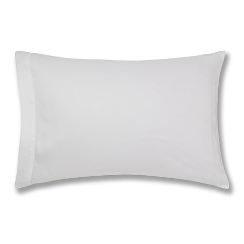Plain Dyed Cotton Percal White 200TC Housewife Pillowcases 50 x 80 cm (2) von Bianca Cotton Soft
