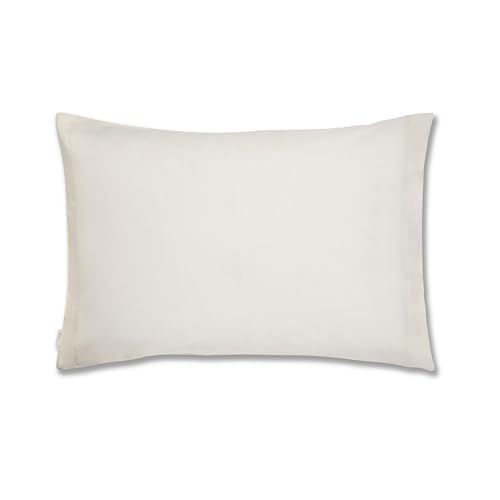 Plain Dyed Cotton Percale Cream 200TC Housewife Pillowcases 50 x 80 cm (2) von Bianca Cotton Soft