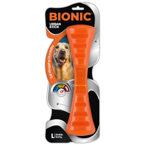 Bionic Urban Stick, extrem widerstandsfähiges Hundespielzeug, 26cm von Bionic