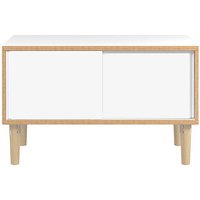 BISLEY Sideboard Poise, POS1007W696 verkehrsweiß 100,0 x 45,0 x 62,1 cm von Bisley