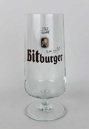 Bitburger Glas Glas 0,25l / Glas/Bierglas/Biergläser/Gläser/Bier/Gastro/Bar/Sammler/Sammel / 1 Stück von Bitburger