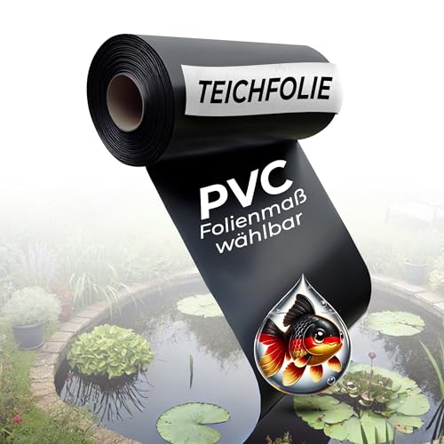 Black Forest Pond Shop Teichfolie 1 x 12 m | TEICHFOLIE 1 mm aus PVC für Ihr Teich, Gartenteich, Schwimmteich auch Ideal für Ihr Hochbeet im Garten - Made in Germany 12m x 1m Black Forest Pond Shop Teichfolie 1 x 12 m | TEICHFOLIE 1 mm aus PVC für Ihr Teich, Gartenteich, Schwimmteich auch Ideal für Ihr Hochbeet im Garten - Made in Germany 12m x 1m von Black Forest Pond Shop