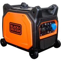 Black+decker Inverter Stromaggregat Benzin 6500 Watt 230V E-Start Funkstart ats von Black & Decker