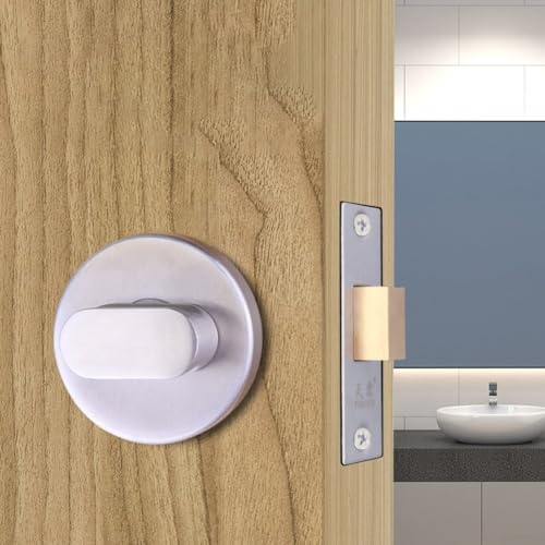 Sicherer und langlebiger Badezimmer-Indikator-Bolzen, Privatsphäre, WC-Türschloss von BlissfulAbode
