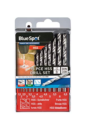 Blue Spot Tools - HSS-Bohrer-Set 13pce 20338 - B/S20338 von Blue Spot Tools
