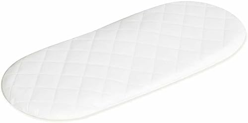 Mikrofaser-Matratze, hypoallergen, 74 x 30 x 4 cm, oval, Babyartikel von Bluemoon Bedding