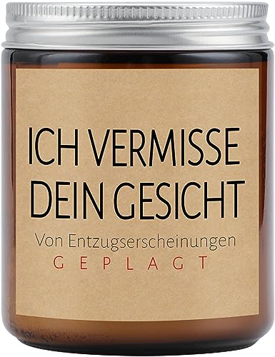 Blumuze Geschenke für Frauen, Duftkerzen Ich Vermisse Dich Geschenke,Jahrestag Geschenk Für Ihn Sie,Geburtstagsgeschenke für Beste Freundin Mädchen, Geschenke für Mama Tochter Schwester von Blumuze