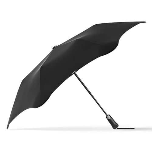 Blunt Metro 2.0 Taschenschirm Regenschirm schwarz | kompakt & sturmfest – 100 cm Ø | Innovatives & patentiertes Design – getestet im Windkanal von Blunt