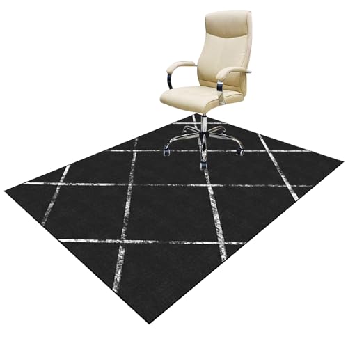 Bodenschutzmatte Bürostuhl Teppich 160 x 200 cm Gaming Bürostuhl Stuhlmatten für Teppichboden, Bürostuhlmatte für Parkett und Hartholzböden, Teppich Unterlage-Kratzfest Mehrzweck-Stuhlteppich Bodenschutzmatte Bürostuhl Teppich 160 x 200 cm Gaming Bürostuhl Stuhlmatten für Teppichboden, Bürostuhlmatte für Parkett und Hartholzböden, Teppich Unterlage-Kratzfest Mehrzweck-Stuhlteppich von Bnehwogu