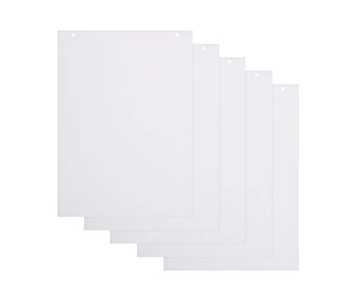 BoardsPlus Karierte Flipchart-Papierblöcke - 5er-Pack A1-Flipchartblöcke, 60 g/m² Papier, 20 Blätter pro Block, BPP010203 von BoardsPlus