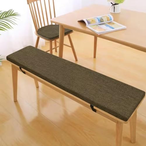 3CM Dicke Sitzauflage, Bankauflage, Sitzkissen Bank, Bankauflage Bankkissen, Sitzpolster Bank, Gartenbank Auflage Outdoor, Gartenauflagen, Stuhlkissen Bankpolster für Innen Outdoor Couch, 3*80*30cm von BohrenCL