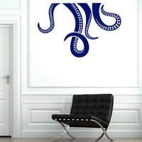 Tentakel Vinyl Wandaufkleber Oktopus Meer Monster Kraken Aufkleber Wandbild | #3280Da von BoldArtsy