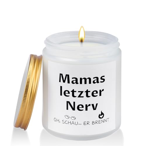 Bolosa Duftkerze im Glas Muttertagsgeschenk, Mutter Tochter Geschenk, Natürliche Soja Kerze, Duftkerze Geschenk für Mama Schwiegermutter, Beste Mama Geschenk Muttertagsgeschenk (Blumig & Fruchtig) von Bolosa