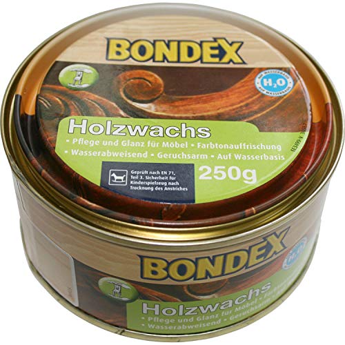 250g Bondex Holzwachs farblos Holz Wachs Möbel innen Pflege von Bondex