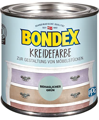 Bondex Kreidefarbe Behagliches Grün - 0,5L - 386517 von Bondex