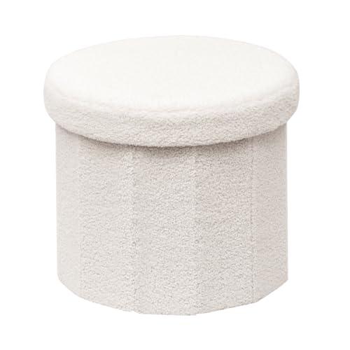 Bonlife Sitzbank mit Stauraum, klappbare Sitztruhe, Aufbewahrungsbox, Fußbank,Liebe,für Schlafzimmer Wohnzimmer Flur,Weiß,38x38x38 cm Bonlife Sitzbank mit Stauraum, klappbare Sitztruhe, Aufbewahrungsbox, Fußbank,Liebe,für Schlafzimmer Wohnzimmer Flur,Weiß,38x38x38 cm von Bonlife
