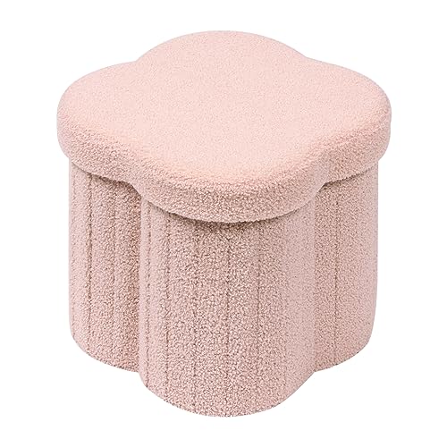 Bonlife Sitzbank mit Stauraum, klappbare Sitztruhe, Aufbewahrungsbox, Fußbank,Blüten, für Flur, Wohnzimmer und Schlafzimmer, Rosa,32x32x32 cm Bonlife Sitzbank mit Stauraum, klappbare Sitztruhe, Aufbewahrungsbox, Fußbank,Blüten, für Flur, Wohnzimmer und Schlafzimmer, Rosa,32x32x32 cm von Bonlife