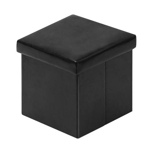 Bonlife Sitzhocker Mit Stauraum Sitzbank Faltbar Buecher Aufbewahrungsbox Klein Sitz Box Faltbox mit Deckel Schwarz 30x30x30cm Bonlife Sitzhocker Mit Stauraum Sitzbank Faltbar Buecher Aufbewahrungsbox Klein Sitz Box Faltbox mit Deckel Schwarz 30x30x30cm von Bonlife