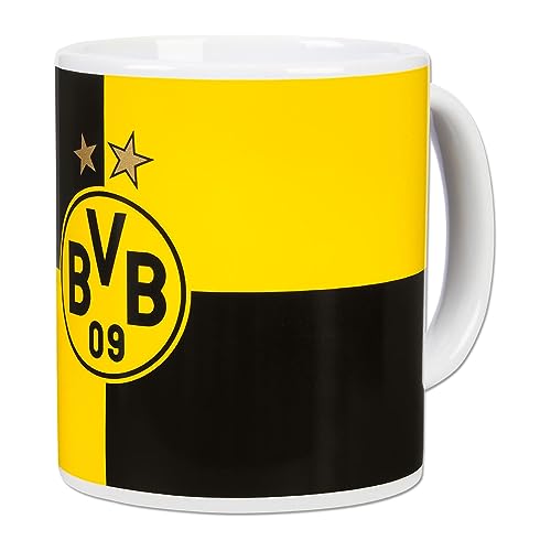 Borussia Dortmund BVB Tasse (schwarz/gelb, one size) von Borussia Dortmund