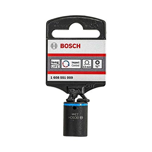 Bosch Professional Steckschlüsseleinsatz mit 1/4"-Innenvierkantaufnahme für Sechskantschrauben (Schlüsselweite: 13 mm) von Bosch Accessories