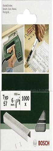 Bosch 1000x Klammer Typ 51 (Papier, Folien, Kunststoffplatten, Tapetenkleister, Akustikplatten, GFK, 10 x 1 x 14 mm, Zubehör Tacker) von Bosch Accessories