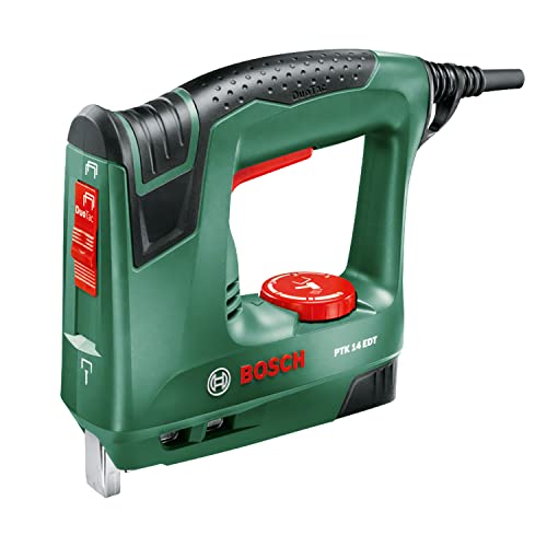 Bosch Home and Garden Bosch Elektrotacker PTK 14 EDT, 1000 Klammern, Karton (30 min-1 Schläge, Nägel: 14 mm, 1,1 kg) von Bosch Home and Garden