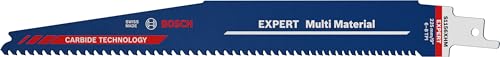 Bosch Professional 3x Expert ‘Multi Material’ S 1156 XHM Säbelsägeblatt (für Gusseisen, Länge 225 mm, Zubehör Säbelsäge) von Bosch Accessories