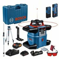 Professional Rotationslaser grl 600 chv, Messstab, Baustativ, Akku, Ladegerät, Zubehör, Handwerkerkoffer - Bosch von Bosch