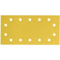 Schleifpapier Best for Wood / Paint / C470 115x230 mm 14 Löcher K320 10er - Bosch von Bosch