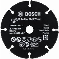 Trennscheibe hm Multi Wheel 76mm Akku Winkelschliefer GWS12V-76 2608623011 - Bosch von Bosch