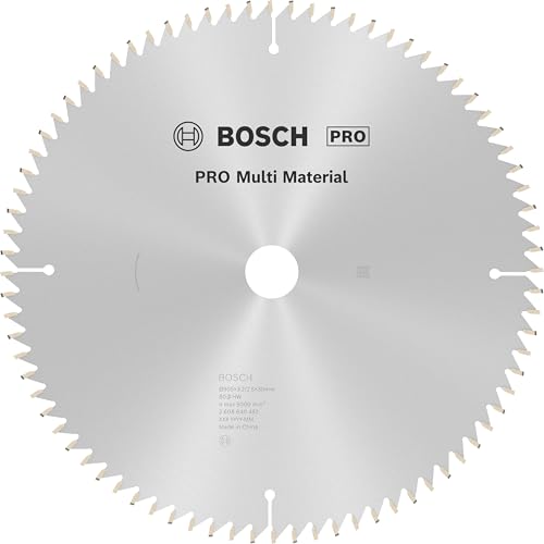 Bosch 1x PRO Multi Material Kreissägeblatt für Kabel-Kapp‑ und Gehrungssägen (für Aluminium, Kunststoff, Ø mm, Professional Zubehör Kapp- und Gehrungskreissäge) Bosch 1x PRO Multi Material Kreissägeblatt für Kabel-Kapp‑ und Gehrungssägen (für Aluminium, Kunststoff, Ø mm, Professional Zubehör Kapp- und Gehrungskreissäge) von Bosch