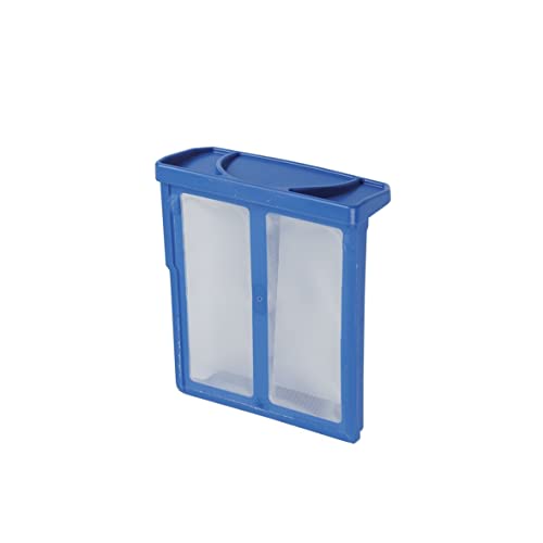 Filtro de pelusas 00619697 68x77x27 mm azul compatible con secadora Bosch Siemens von Bosch