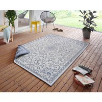 NORTHRUGS Teppich "LEYTE Wendeteppich", rechteckig, In-& Outdoor, Teppich, Vintage, Wetterfest, Balkon, Garten, Wohnzimmer von Northrugs