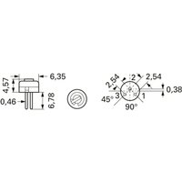 Bourns 3329H-1-103LF Cermet-Trimmer linear 0.5 W 10 kΩ 240 ° 260 ° 1 St. von Bourns