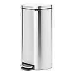 Brabantia Papierkorb Edelstahl 30 L 37,5 (B) x 31 (T) x 66 (H) cm Silber von Brabantia