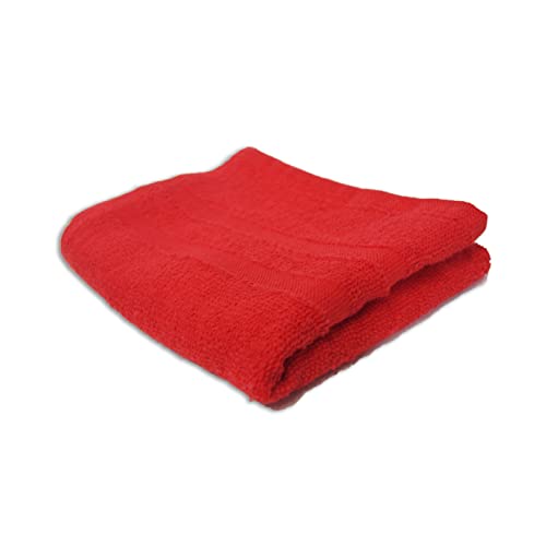 Brändl Textil GmbH Gästetuch Gästehandtuch Handtuch, Kinder 380 g/m², 1517/ERT (rot, 30 x 50 cm) von Brändl Textil GmbH