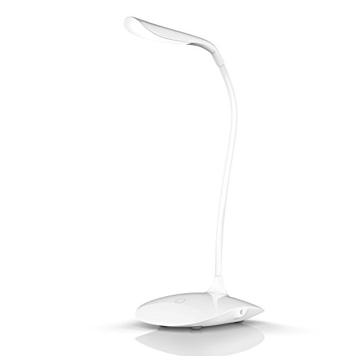 Brandson - USB Lampe, High Power LED Schreibtischlampe, LED Tischlampe Bürolampe Tischleuchte Nachttischlampe, Twistable Desk Lamp, 3 Helligkeitsstufen, 70 Lumen, 3W, hohe Lichtausbeute, Weiß Brandson - USB Lampe, High Power LED Schreibtischlampe, LED Tischlampe Bürolampe Tischleuchte Nachttischlampe, Twistable Desk Lamp, 3 Helligkeitsstufen, 70 Lumen, 3W, hohe Lichtausbeute, Weiß von Brandson