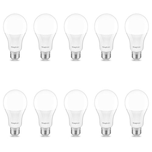 10er Sparpack | LED Leuchtmittel | Lampe | E27 A60 | 12W matt | 1055 Lumen warmweiß (2700 K) von Braytron