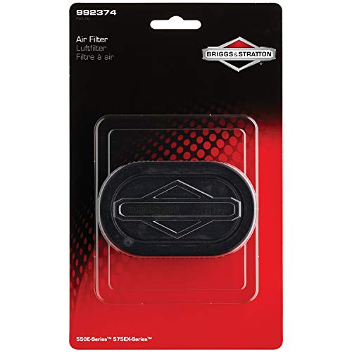 Briggs and Stratton 992374 527091 Luftfilter 550E-Series 575EX-Series, schwarz von Briggs & Stratton