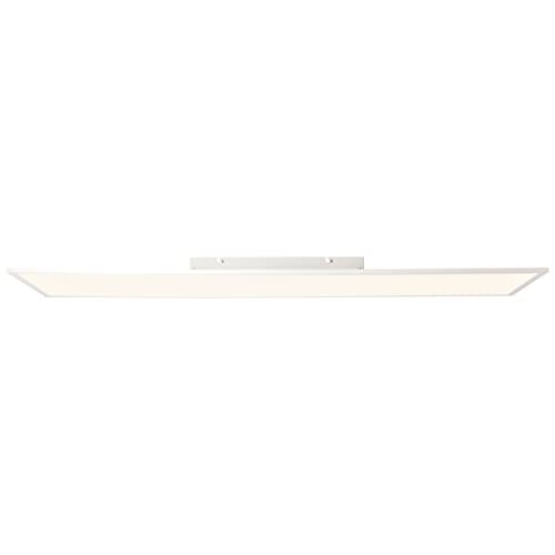 Brilliant LED Panel Aufbaupaneel - funktionale Deckenaufbau-Paneel mit flachen Aufbau - warmweißes und flächiges Licht - aus Metall/Kunststoff, in weiß/warmweiß - 120x30cm Brilliant LED Panel Aufbaupaneel - funktionale Deckenaufbau-Paneel mit flachen Aufbau - warmweißes und flächiges Licht - aus Metall/Kunststoff, in weiß/warmweiß - 120x30cm von Brilliant