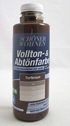 Brillux Voll- und Abtönfarbe Torfbraun 500 ml von Brillux