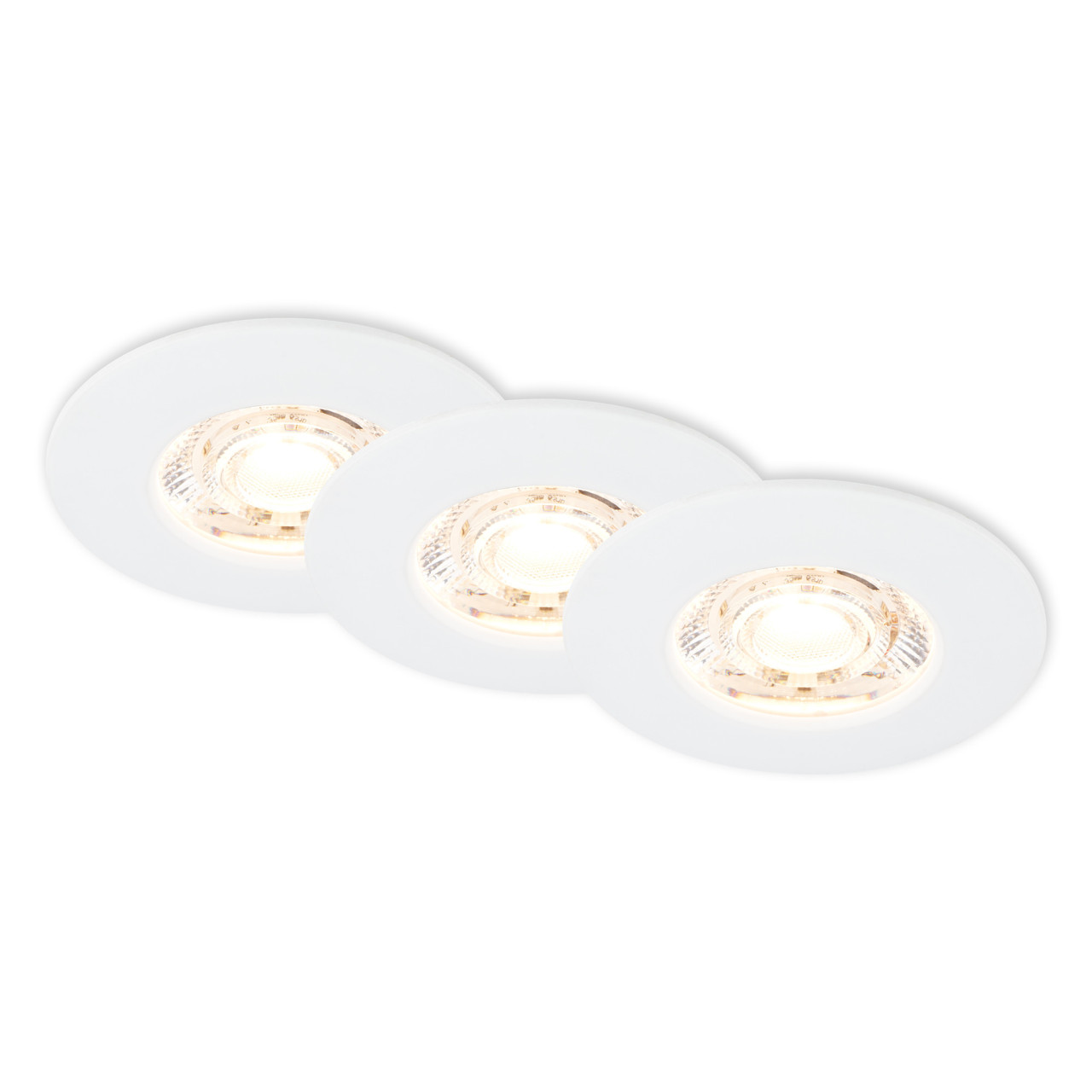 Briloner LED-Einbauleuchten Kulana Mini 3er Set Mini 3,6W 350lm weiß Briloner LED-Einbauleuchten Kulana Mini 3er Set Mini 3,6W 350lm weiß von Briloner