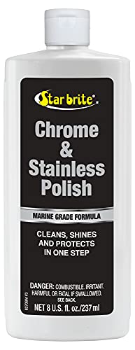 Star brite Chrome and Stainless Steel Cleaner Polish, 8 oz by Star Brite von STAR BRITE