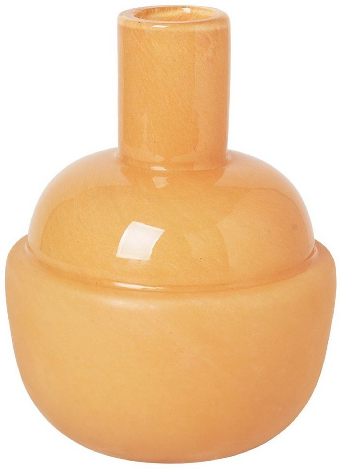 Broste Copenhagen Dekovase Harald Vase Glas Apple Cinnamon 22,7 cm (Vasen) von Broste Copenhagen