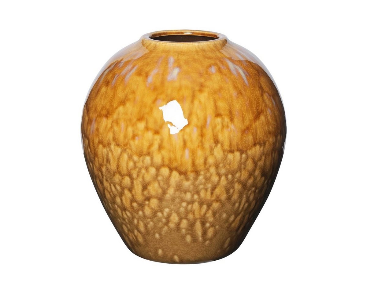 Broste Copenhagen Dekovase Ingrid Vase M Keramik Apple Cinnamon 25,5 cm (Vasen) von Broste Copenhagen