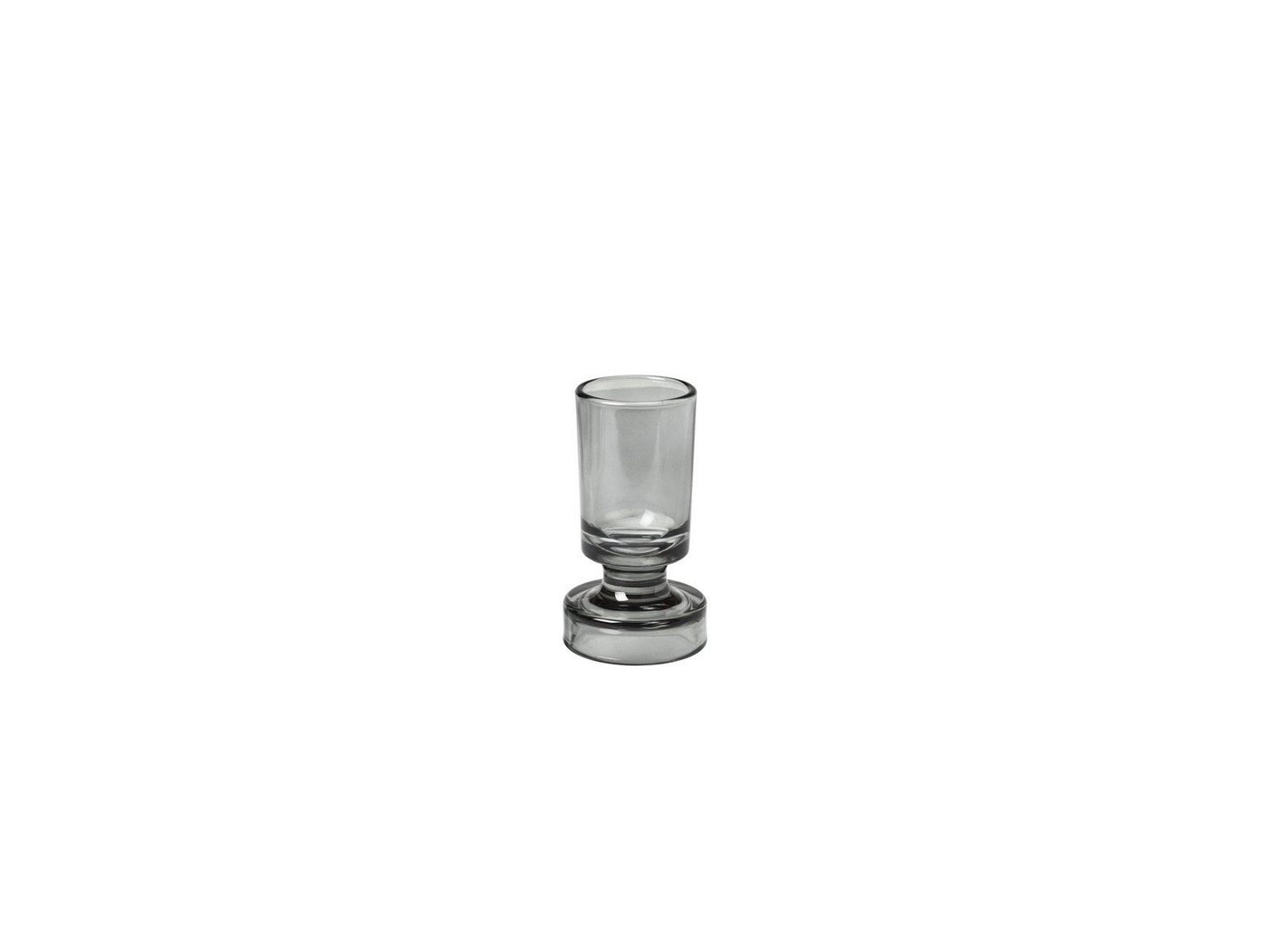 Broste Copenhagen Dekovase Petra Vase Glas Smoke Grey 10 cm (Vasen) von Broste Copenhagen