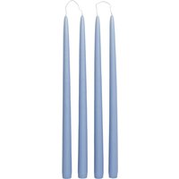 Broste Copenhagen - Getauchte Stabkerze, Ø 2,2 cm, plein air light blue (4er-Set) von Broste Copenhagen