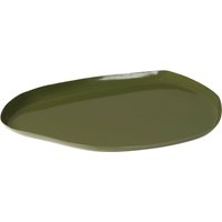 Broste Copenhagen - Mie Serviertablett, 27 x 34 cm, grape leaf green von Broste Copenhagen